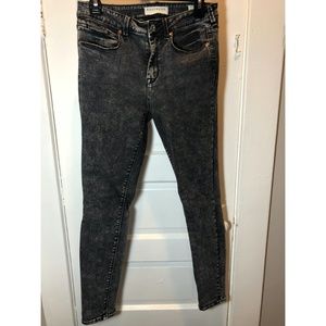 Bullhead High-Rise Skinniest Black Jeans